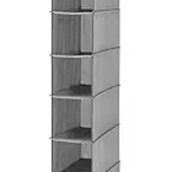 Hanging Closet Shoe Organizer 8 Shelf Storage Rack for Shoes Clothes Towels - Picture 8 of 8